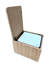 Load image into Gallery viewer, Trelino EVO S Bamboo Toilet Lift top Cabinet Flat Pack Kit
