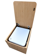 Load image into Gallery viewer, Trelino EVO S Bamboo Toilet Lift top Cabinet Flat Pack Kit
