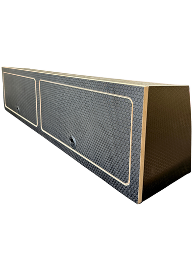 60" Upper Cabinet for High Roof Sprinter Vans | Black Hex