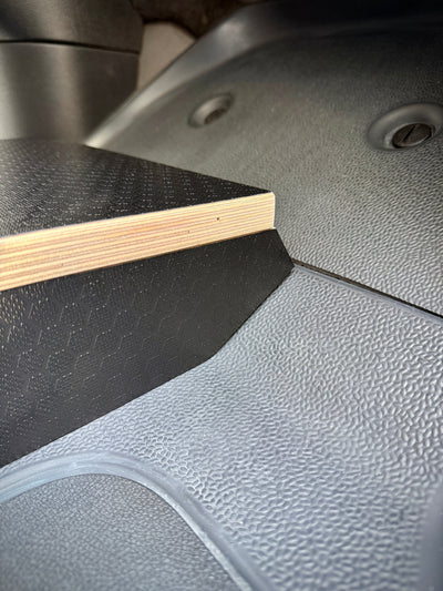 Mercedes-Benz Sprinter Black Hex Passenger Foot Platform Camper Van Stool