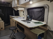 Load image into Gallery viewer, 2020 - 2022 Winnebago SOLIS Table Lift-Up Class B RV Murphy Bed
